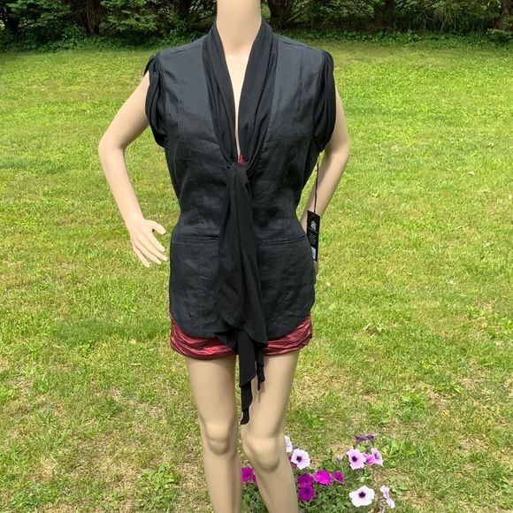 Rock & Republic Jackets & Blazers - NWT $80 Rock & Republic | “Black Tie” | Sleeveless Jacket